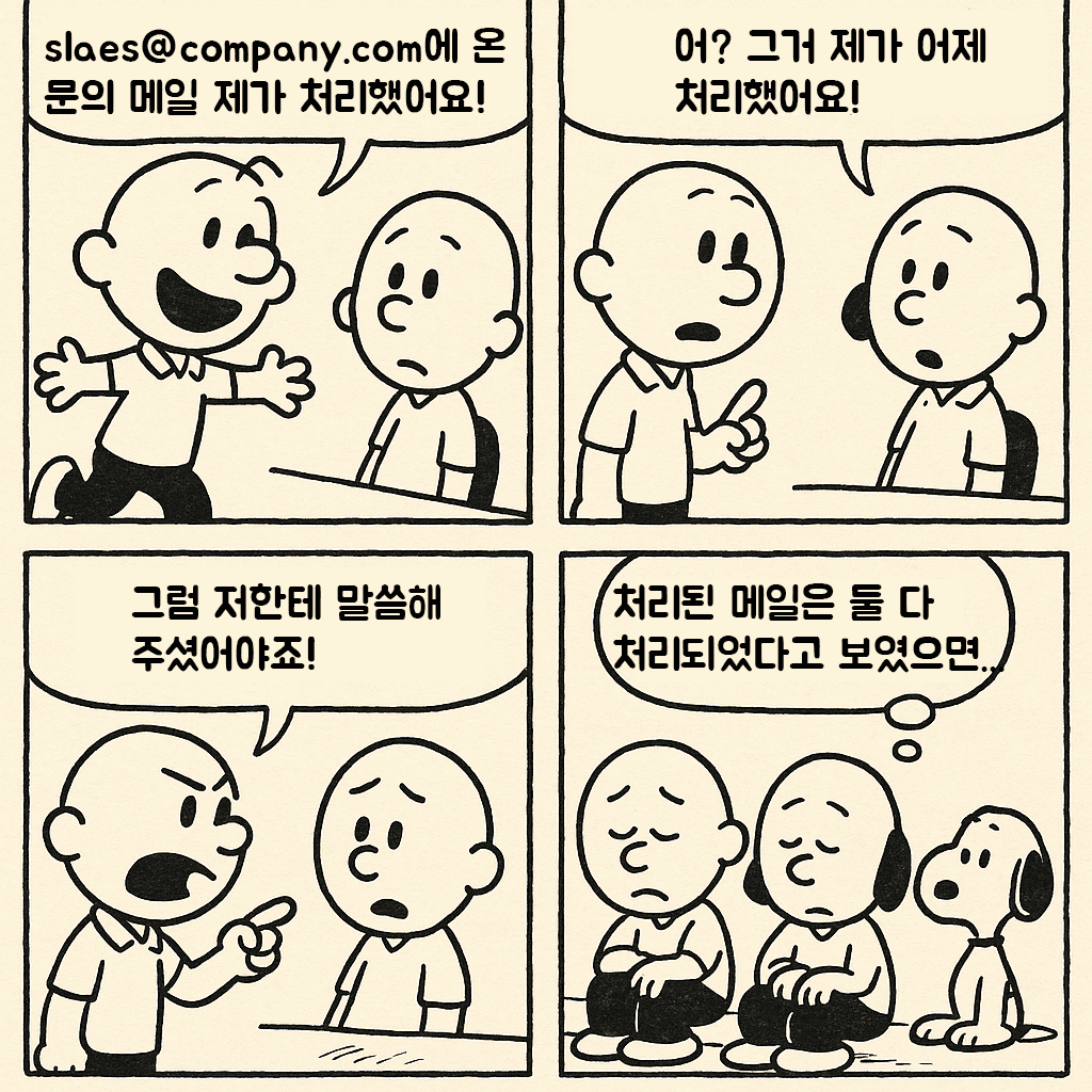 계정 사용권한을 부여할 사용자 목록에서 수락 상태 확인